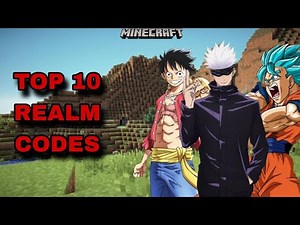 TOP 10 BEST REALM CODES FOR MINECRAFT BEDROCK EDITION!