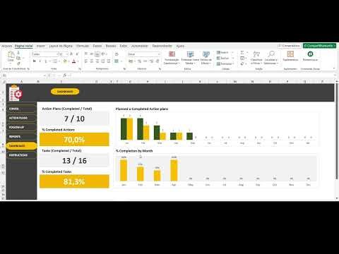 5W2H Action Plan Excel Template | Project Planning & Task Management Spreadsheet