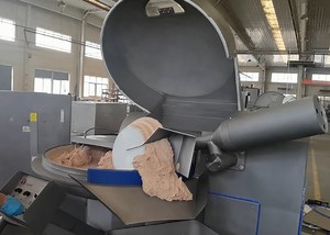 [Hot Item] Make Sausage Production Rapidly Chopping Meat Bowl Cutter Mixer Meat Bowl Cutter Chopper