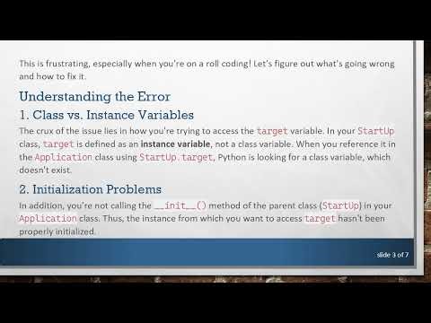 How to Fix the AttributeError When Accessing StringVar from Another Class in Python