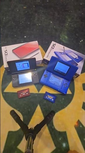 DS vs DS Lite. #Nintendo #nintendods #nintendoconsole #dslite