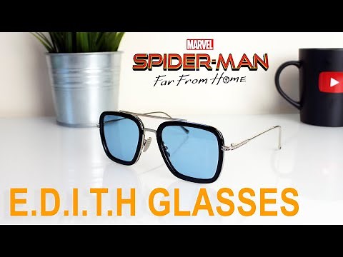 E.D.I.T.H Tony Stark Glasses Unboxing & Review - Marvel Spiderman Far From Home Avengers Endgame
