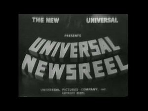 Universal Newsreel (Different Fading, Music, 1940)