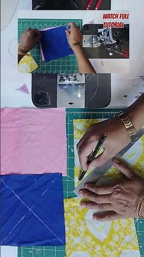 My Favorite Patchwork Quilt Made from Fabric Scraps | Simple but Stunning Technique