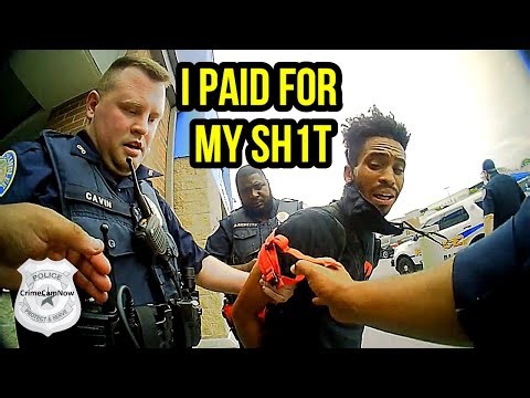 Aggressive SERIAL Walmart Thief: Shoplifting Spree Ends in Arrest