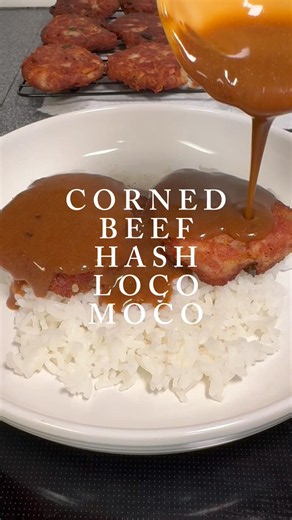 Corned Beef Hash Loco Moco