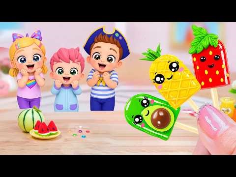 Amazing Rainbow Ice Cream🍦🌈 How To Make Mini Rainbow Ice Cream Decorating Ideas ✨ Sweet Cake Master