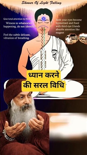 Technique of doing MEDITATION #osholifelessons #meditation