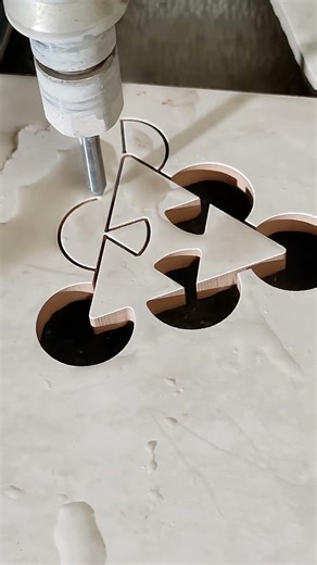 Ceramic art water cutting therapeutic stress relief