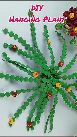 DIY Hanging Plant 🌿 | Easy Home Decor Idea #diy #shorts #homemade