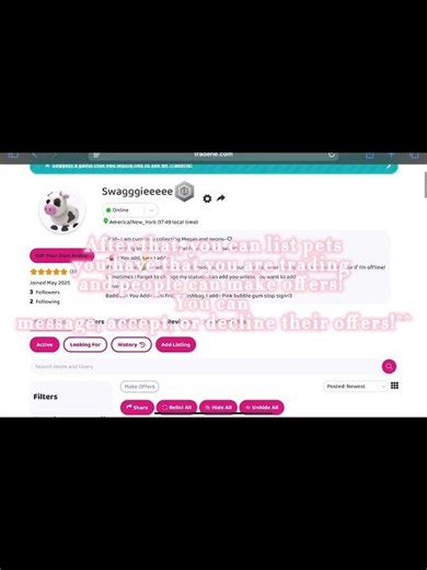 🥰⭐️Traderie is the best!!( THIS IS NOT SPONSORED!!) #traderie #amvgg #roblox