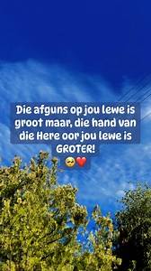 Die Hand van die Here is GROTER!❤️ | Reggie B