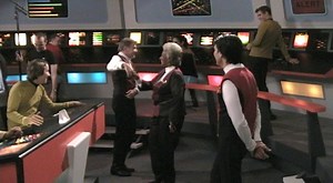 Star Trek: Of Gods and Men -- Walter Koenig and Nichelle Nichols do an impromptu dance after completing a take on the Enterprise bridge. If you'd like to see more behind the scenes clips like this, plus interviews from the cast and crew, please support our Indiegogo campaign -- Renegades: The Making of Star Trek: Of Gods and Men https://www.indiegogo.com/projects/renegades-the-making-of-star-trek-of-gods-and-men/x/34931661#/ | Atomic