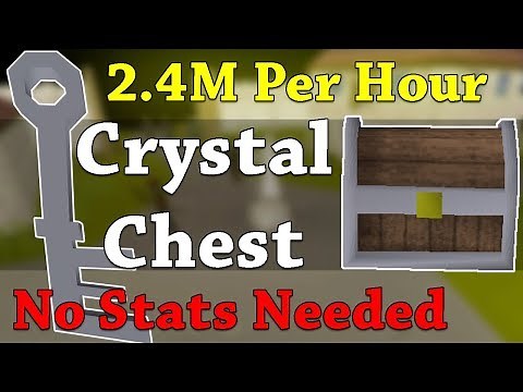 2.4M GP/HR Insane Profit With Crystal Keys And Loot From 1 Hour (800 Keys)