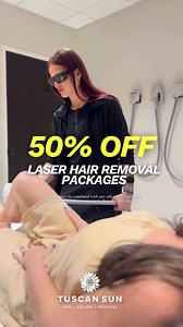 50% OFF Laser Hair Removal this Black Friday Weekend! View ALL promos below!🌻🖤📣 . Join us November 28-30 for our annual Black Friday weekend and snag some super savings, including our popular Buy $150, Get $150 promo! View all promos and details below! . 🏴✨GIFT CARD PROMOS: - Buy a $150 gift card in store and receive $150 in FREE Tuscan Treasure cards to use throughout our spa, salon, medspa, and boutique! (Includes $25 facial, massage, hair, nail, boutique, and medspa cards to use on purcha