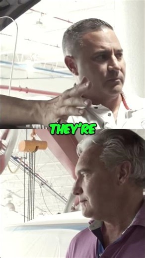 Seakeeper Gyro Stabilizer: Smooth Sailing in Rough Waters! #shorts