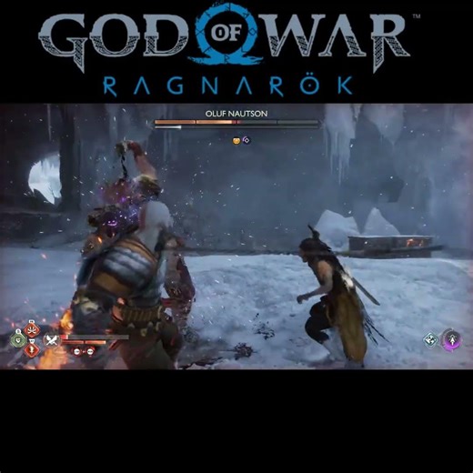 This isn’t a battle… it’s a warning. ⚡🪓 #godofwar #nocommentary #gaming #godofwarragnarok1