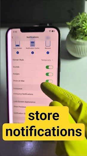 iPhone Change app store notifications #iPhone #MacBook #Apple #iOS #AppStore #Notifications #iPhone