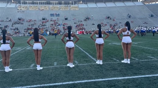 Fort Valley State University Blue Machine Marching Band - Halftime Show - August 30, 2025 - Birmingham, AL