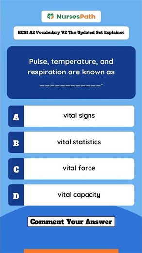 HESI A2 Vocabulary V2 The Updated Set Explained