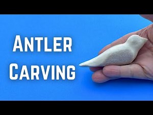 HOW TO CARVE ANTLERS | Comfort Bird Carving