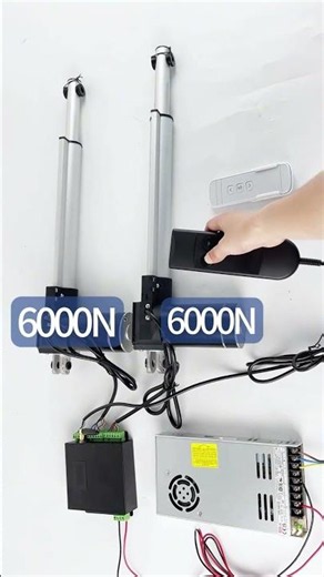 Precise synchronized linear actuators require Hall position feedback. #actuator #linearactuator