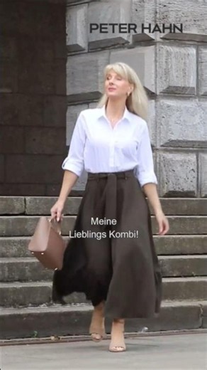 So einfach gelingt ein eleganter Sommerlook #PeterHahn #summerstyle