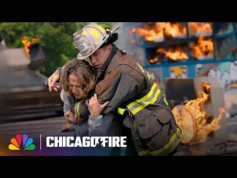 51 Arrives to Find Explosions at Vape Store | Chicago Fire | NBC