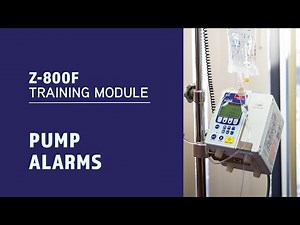 Z800F Pump Training - Pump Alarms
