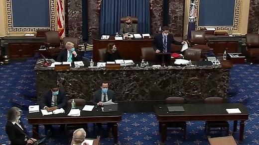 Senate clerks read entire Covid relief bill in 10 hours, 43 minutes, 9 seconds