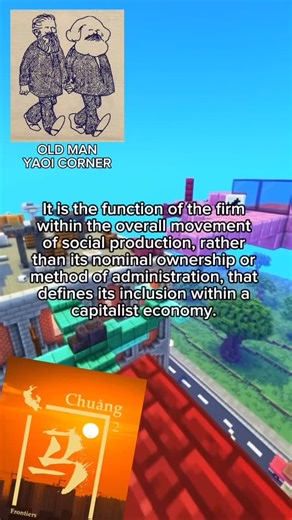 LaMarx on Instagram: "“It is the function of the firm within the overall movement of social production, rather than its nominal ownership or method of administration, that defines its inclusion within a capitalist economy. But if we define the function of individual firms relative to the environment of production, how do we understand their function when this environment is in transition? In such a situation, the character and function of individual firms takes on an added dimension: contributin