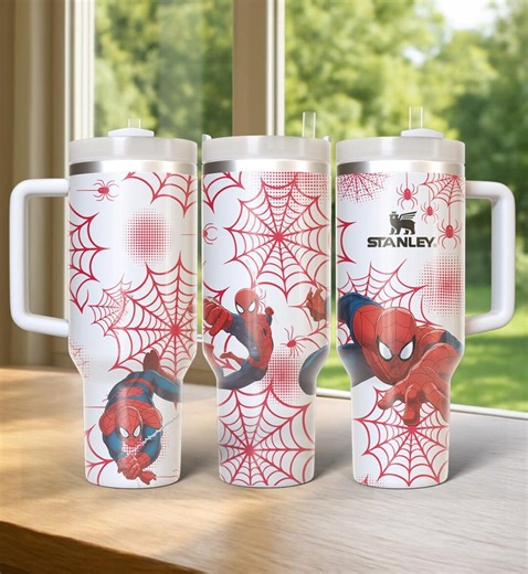Spider-man Tumbler, Super Man 40oz Cup, Superhero Tumbler Cup, Movie Coffee Tumbler, Eddie Brock Tumbler, Symbiote Spider Insulated Tumbler - Etsy
