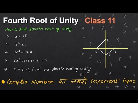 fourth root of unity | class 11 | complex numbers | iit jee and cuet | fourth root of unity