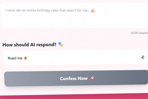 Confessify – Anonymous AI Confession Booth