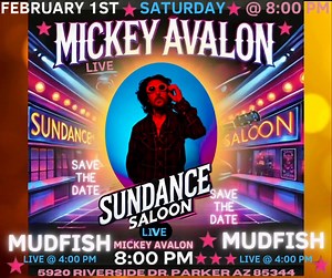  Mickey Avalon Live at Sundance Saloon!  Get ready for an...