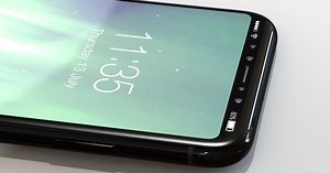 Latest iPhone 8 renders imagine a seamless status bar around the sensor 'notch' - 9to5Mac