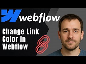 Webflow: How to Change Link Colour (Text Links, Hover States & Styling)