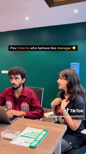 Interns Who Act Like Managers: Funny Office POV