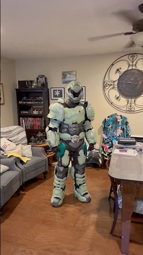 3D Printed Doom Slayer armor!