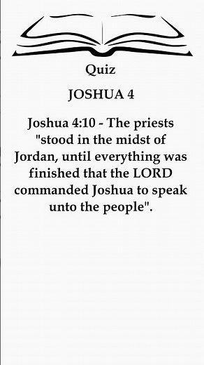 Joshua 4: The Jordan Miracle! 🌊 Faith in Action! 🙏