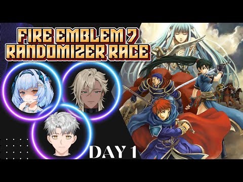 【Fire Emblem 7 Randomizer】THE SWEATIEST FE RACE YOU'VE EVER SEEN! w/Saiken & @Lindo⁩ then Persona 5X
