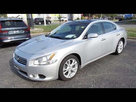*SOLD* 2014 Nissan Maxima 3.5 SV Walkaround, Start up, Tour and Overview