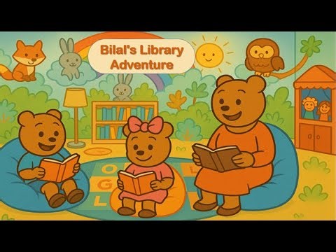 Library Adventure | A Fun Story About Visiting the Library for Kids