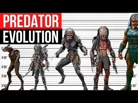 Predator Evolution (1987–2025) | PREDATOR: BADLANDS, Feral Predator
