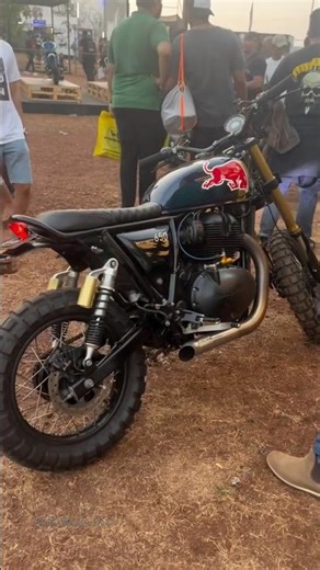 Desert Sled Interceptor 650 Custom Build | Modified RE Interceptor 650 #interceptor650 #re650 #650