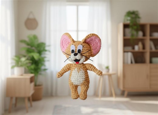 Cute Crochet Mouse Amigurumi Pattern | Small Animal Toy Pattern | Handmade Plush Mouse Doll | Beginner Amigurumi PDF - Etsy