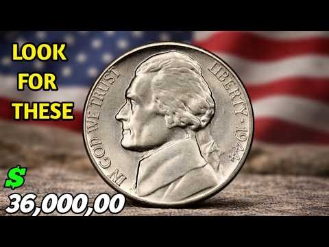 1944 Nickel Worth Thousands or Millions? Rare War Nickel Errors You Must Check Now!