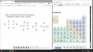 SOLVED:Draw a valid Lewis structure for each species: a. CH3CH3 b. CH5N c. CH3- d. CH3CI
