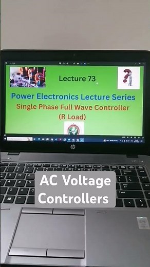 AC Voltage Controllers | single Phase Full Wave Controllers | power Electronics VTU GATE exam