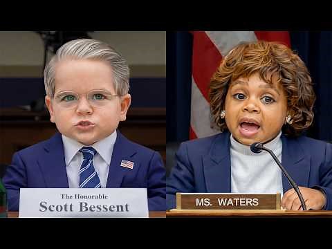 “Reclaiming my time.” — Maxine Waters vs. Scott Bessent in an epic committee clash that spirals fast